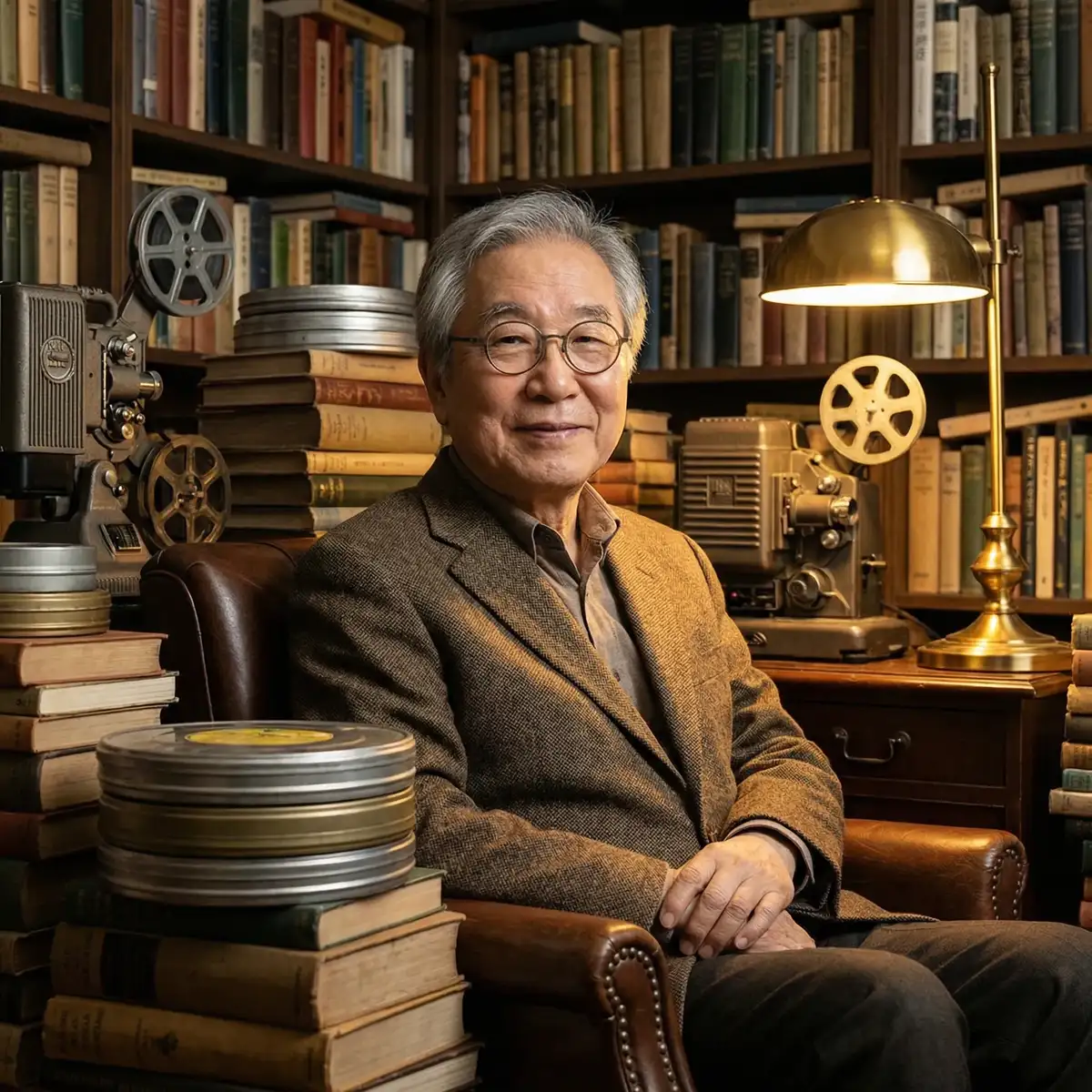 亚洲伦理片库馆长肖像 - 色郎 研究学者